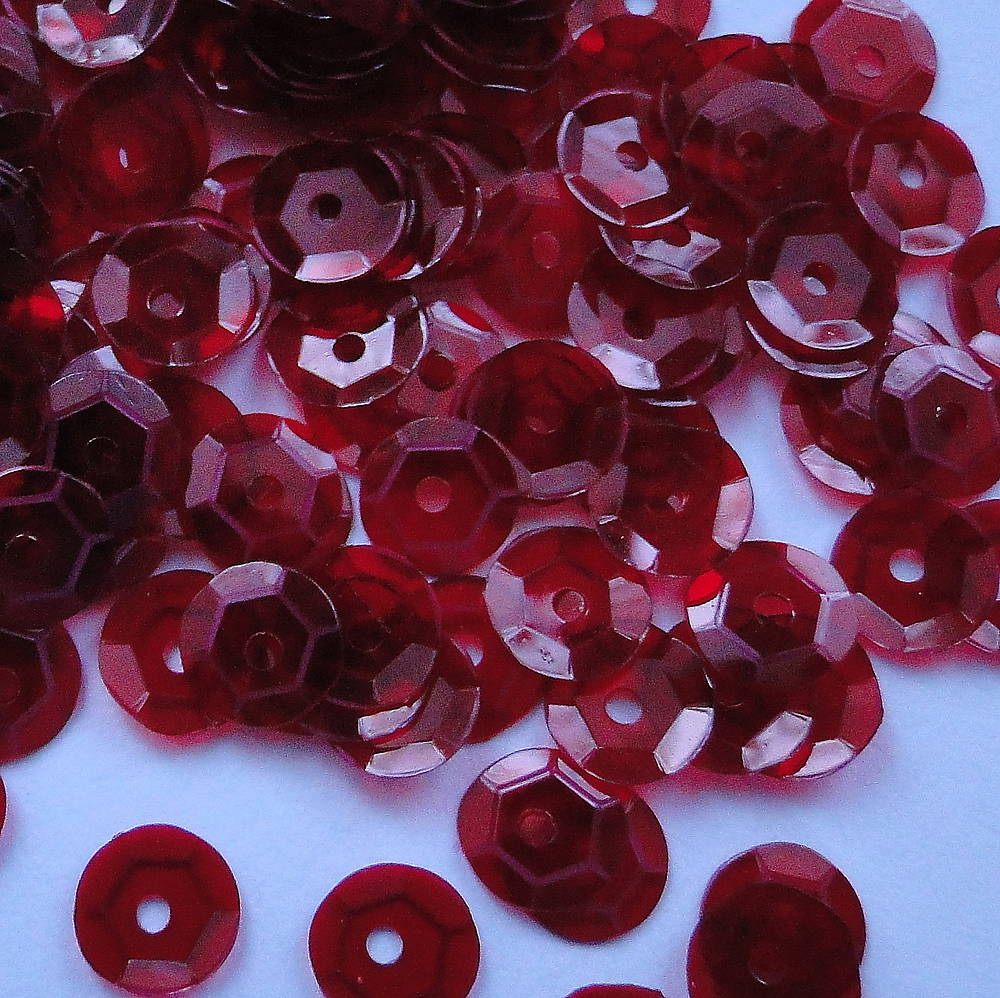 Flitre lomené  (6mm-bordó-10g)