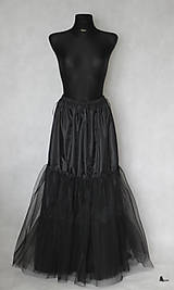 Sukne - Kvalitná skladaná sukňa s tylovou spodničkou rôzne farby - 6302217_