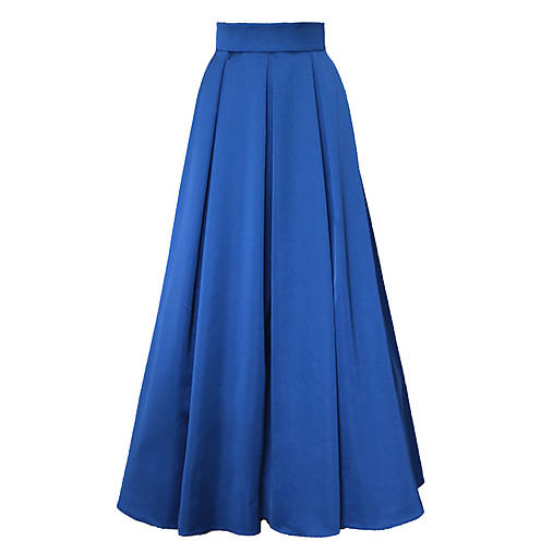  - Kvalitná skladaná sukňa s tylovou spodničkou rôzne farby - 6302189_