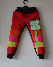 Detské oblečenie - detské Softshellové nohavice - 6314052_