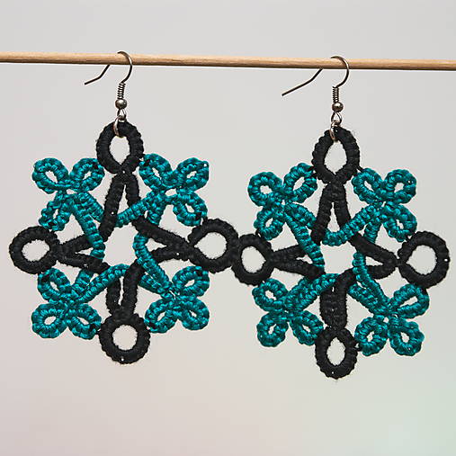 Náušnice - Ďatelina - 6319825_