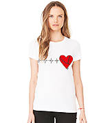 Topy, tričká, tielka - Broken heart - 6315478_