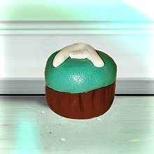 Hračky - Muffin/cupcake hračka (s písmenom 1) - 6318907_