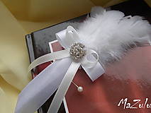 Svadobné pierka - veľké svadobné pierko - 6337064_