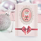 Papiernictvo - Jemná vianočná pohľadnica - 6342308_