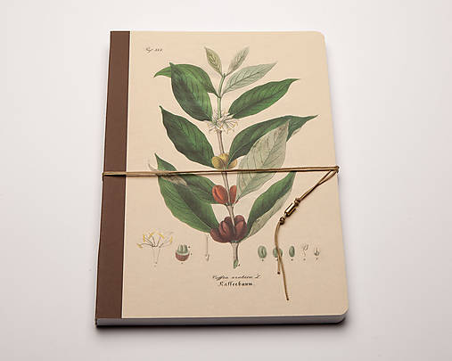 Papiernictvo - Zápisník - Káva Kávovník - 6345440_