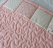 Úžitkový textil - Púdrová zástena s lemovaním - 6347132_