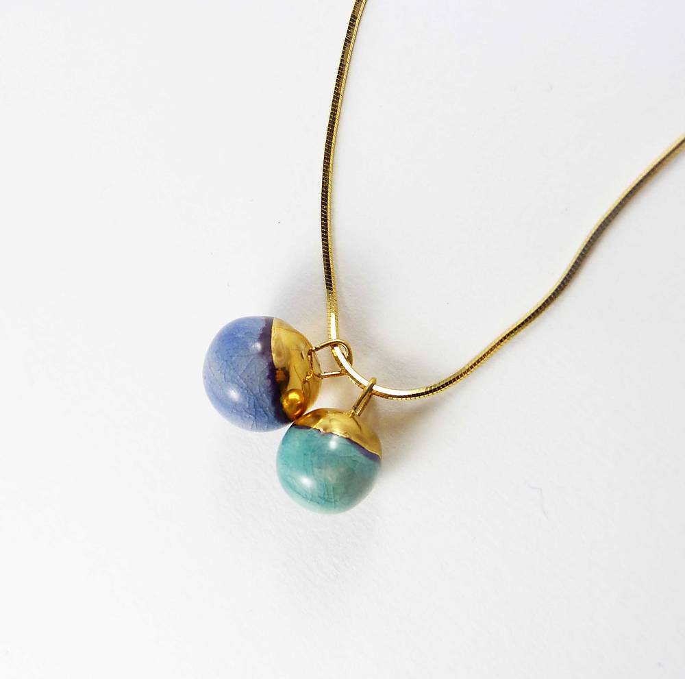 Tana šperky - keramika/zlato, Poskladaj si svoj vlastný náhrdeľník :)