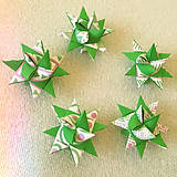 Dekorácie - Vianočná 3D hviezda z papiera geometrická - 6355135_