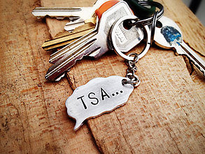 Kľúčenky - TSA... :) / 2mm hrúbka - 6360606_