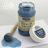 Farby-laky - Dekor Paint Soft 100ml-džínsovo modrá - 6368353_