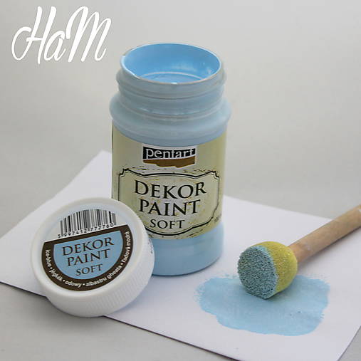 Dekor Paint Soft 100ml - ľadová modrá
