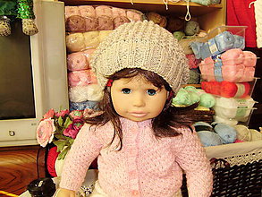 Detské čiapky - Detské pletené čiapky - 6371556_