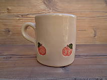 Nádoby - Hrnček Jabĺčka 300 ml - 6378028_