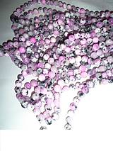 dalmatín ružový jadeit korálky 8mm