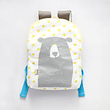 Detské tašky - Detský batoh s reflexnou aplikáciou - 6375564_