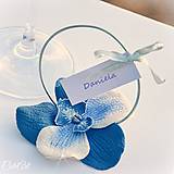 Orchideová elegancia - darčeky pre svadobných hostí, menovky