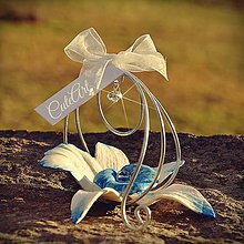 Darčeky pre svadobčanov - Biela orchidea - darčeky pre svadobčanov, menovky - 6395208_