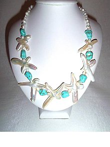 Náhrdelníky - perly na obláčku náhrdelník - 6400401_