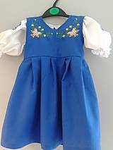 Detské oblečenie - Detské šaty s výšivkou - 6399654_