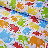 Detské súpravy - Colourful elephants - 6409569_