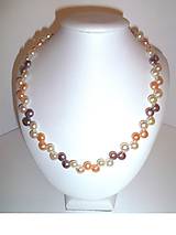 Náhrdelníky - lúčna rosa náhrdelník z perál - 6430619_