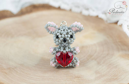 Kľúčenky - Lovely Mouse - 6433562_