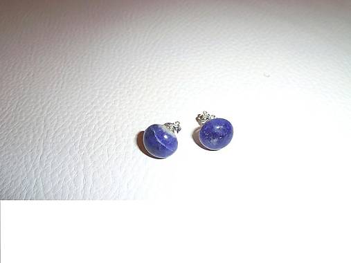 Náušnice - sodalit náušnice - 6432704_