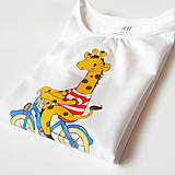 Detské oblečenie - Tričko žirafa - 6436769_