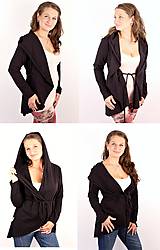 Tehotenské oblečenie - Tehotenský kabátik - veľ. XS - M, rozne farby - 6440809_