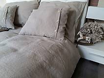 Úžitkový textil - Ľanové posteľné obliečky Fresh Nature (140x200, 70x70 cm) - 6441370_