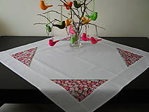 Úžitkový textil - Obrus - Ružové tulipány - 6451563_
