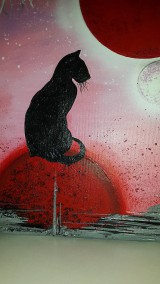 Obrazy - Black cat I - 6462502_