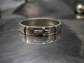 Prstene - ruženec- pánsky prsteň- ag 925 - 6469527_