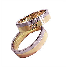 Prstene - Obrúčky z kombinovaného zlata - 6472081_