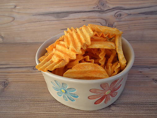 Nádoby - Miska chipsová Kvety 800 ml - 6483041_