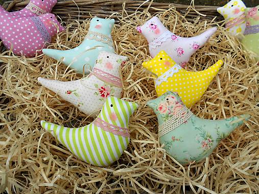 Dekorácie - Vtáčik, veľkonočná dekorácia - 6485759_