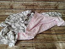 Detský textil - Detská deka s motýlikmi - 6488584_