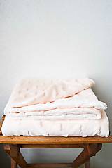Detský textil - _BUVI... MiNKy & pastelová marhuľová... deka pre najmenších ♥ - 6499098_