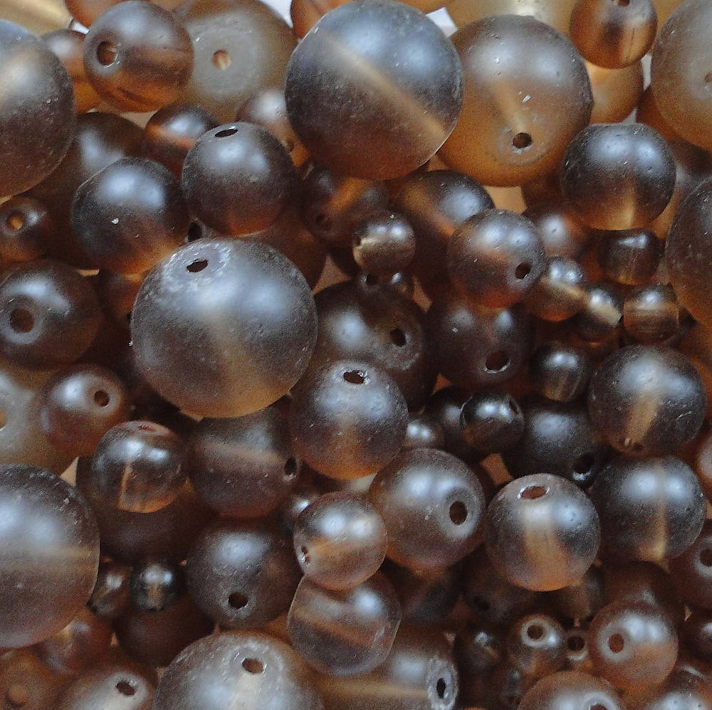 Sklo MIX 4-12mm-MATT-50g (hnedá)