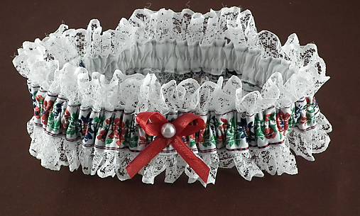 Spodná bielizeň - Podväzok ľudový FOLK  - 6516102_