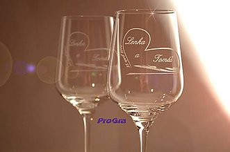 Nádoby - Helen - svadobné poháre - 2ks - 6528741_