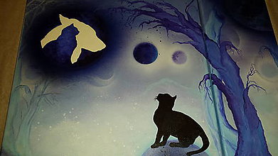 Obrazy - Black cat II - 6533128_