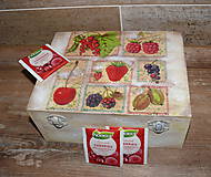 Krabica s ovociami-na čaje,lieky... :)