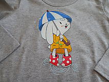 Detské oblečenie - Tričko prší - 6543885_