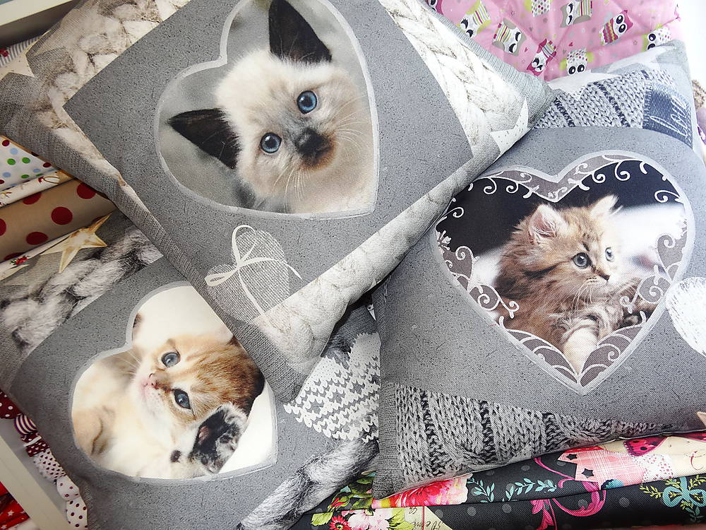  prekrásne mačičkové vankúše skladom:)