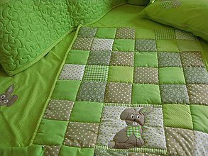 Detský textil - v zelenom - 6548657_