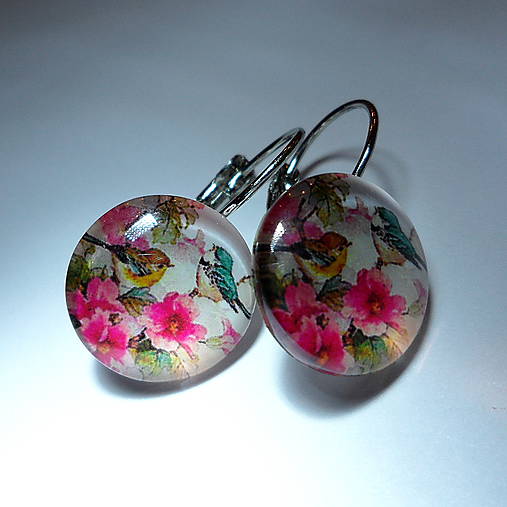 Náušnice s vtáčikmi