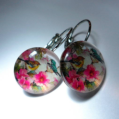 Náušnice s vtáčikmi