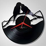 Hodiny - 2 birds - LP vinyl clocks - 6559336_